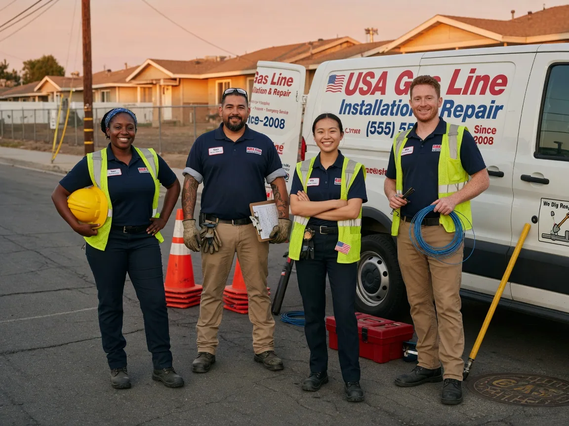 Gas Line Installation company in Orlinda, TN